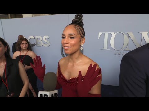 Alicia Keys, Will Butler, Audra McDonald, S.E. Hinton and more on the Tony Awards carpet