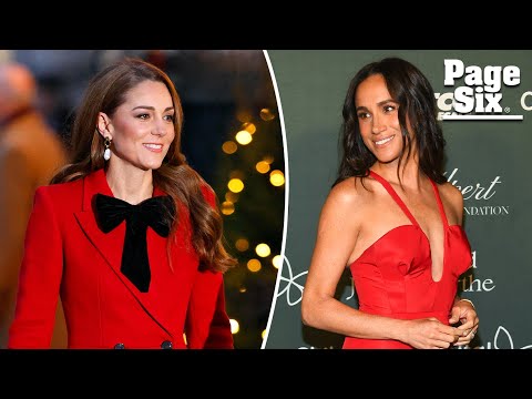 Best 2024 royal fashion moments: Kate Middleton’s Christmas bow to Meghan Markle’s recycled red gown