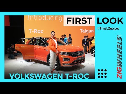 Volkswagen T-Roc SUV First Look Review Auto Expo 2020