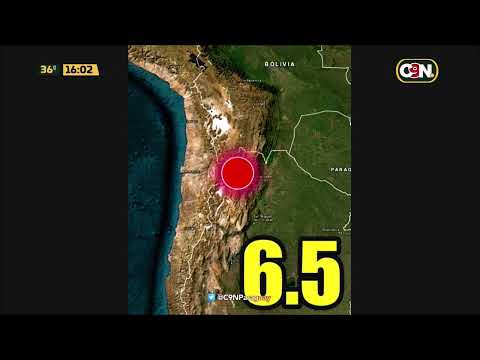 Sismo en Argentina, Chile y Bolivia