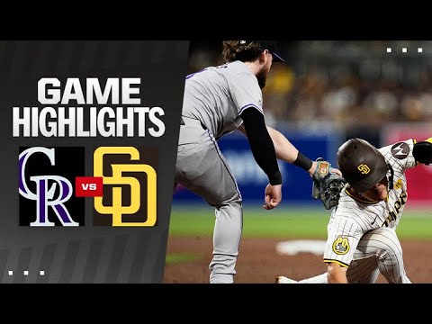 Rockies vs. Padres Game Highlights (5/14/24) | MLB Highlights