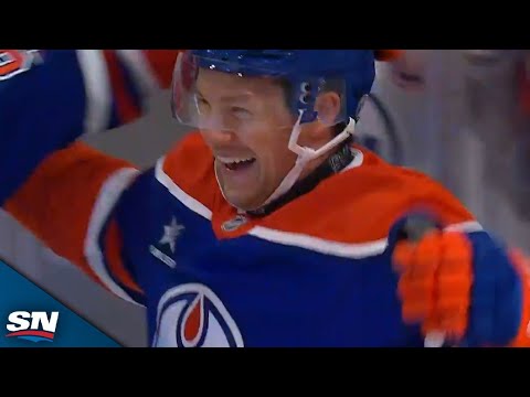 Jeff Skinner Pots First Goal With Oilers To Give Team Early Lead In Battle Of Alberta