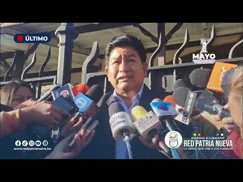 El Ministro de Obras Públicas, rinde homenaje a los trabajadores bolivianos en el Día del Trabajo