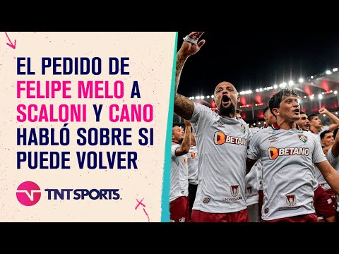 El pedido de #FelipeMelo a #Scaloni y la posibilidad de Germán #Cano de volver a jugar en #Argentina