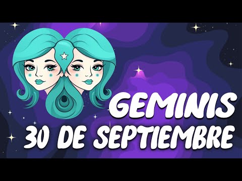 ?? ?? ?? ?Á ?? ?? Geminis  Horoscopo de hoy 30 de septiembre de 2024 |Tarot