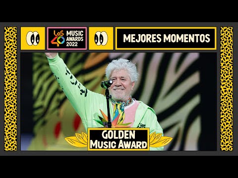 Almodóvar pide a la gente que vaya a los cines en LOS40 Music Awards 2022 | LOS40 Music Awards