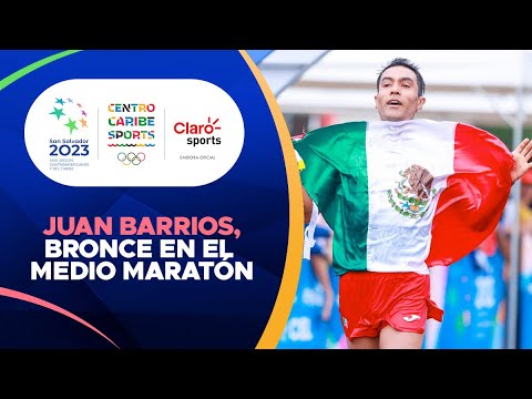 Juan Barrios se queda con bronce en el medio maratón de San Salvador 2023