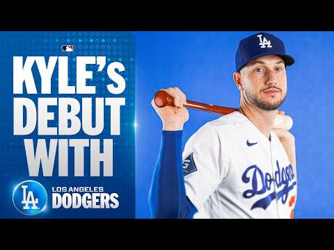 Kyle Tuckers first plate appearance as a member of the Dodgers! | MLB Highlights