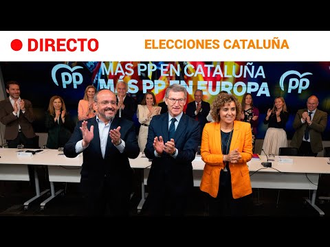 PP: FEIJÓO analiza sus HISTÓRICOS RESULTADOS en CATALUÑA | RTVE Noticias