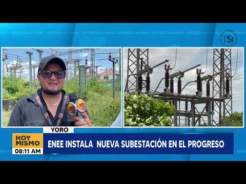 ENEE instala nueva subestación en El Progreso