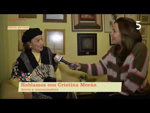 Conversamos con a la actriz y comunicadora Cristina Morán sobre los 60 años de Canal 5 | 19-06-2023