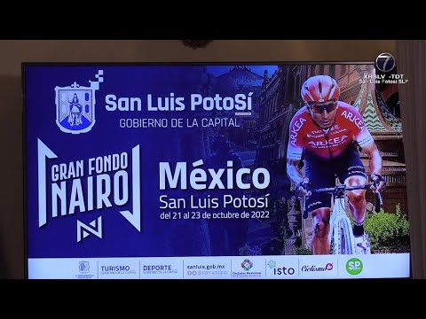 San Luis Potosí será sede del Gran Fondo Nairo Quintana México 2022.