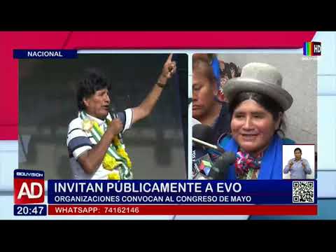 Invitan públicamente a Evo Morales