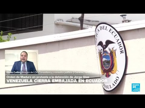 Giulio Cellini: 'Cerrar sedes diplomáticas venezolanas en Ecuador es irracional' • FRANCE 24
