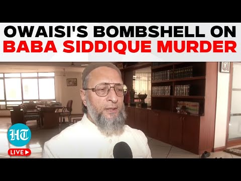 Baba Siddique Death: Owaisi Bombshell On Baba Siddique Murder | Lawrence Bishnoi | Salman Khan