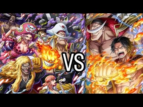 トレクル GP 白ひげ＆マム＆シキVS白ひげ＆エース どっちが強い？