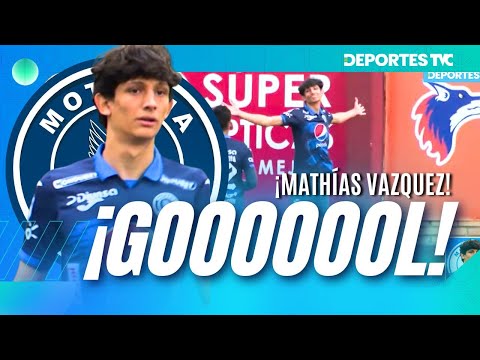 Así fue el nuevo gol de Matías Vazquez, hijo de Diego Vazquez, con las reservas de Motagua