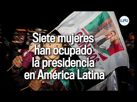 Las siete mujeres presidentas de América Latina