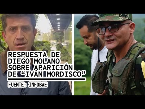 POLÉMICA  DIEGO MOLANO SE DEFIENDE POR APARICIÓN DE IVÁN MORDISCO