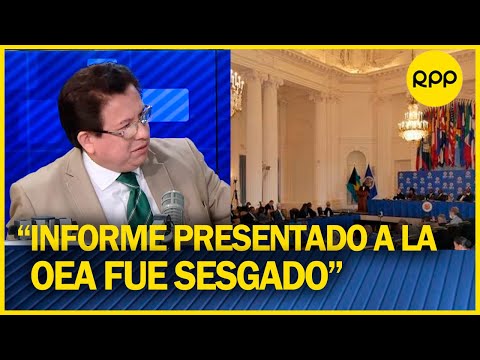 Rodríguez Mackay: “La reacción peruana en la OEA debió decir con objetividad lo que pasa en el país”