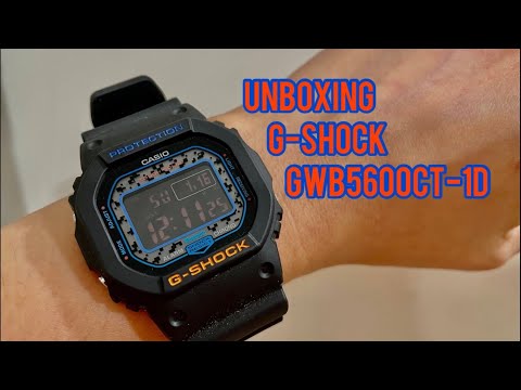 UnboxingG-ShockGWB5600CT-1D