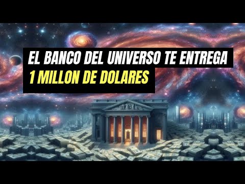 El banco del universo te entrega un millón de dólares, acéptalos.