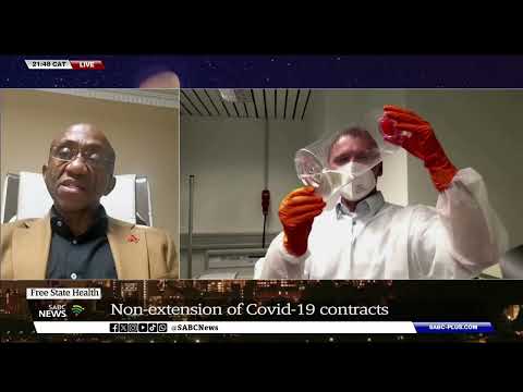 Free State Health | Non-extension of COVID-19 contracts - Monyatso Mahlatsi shares more