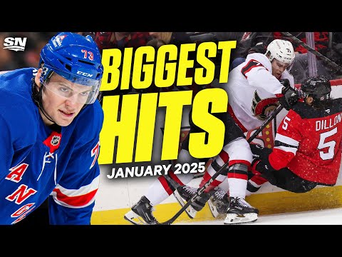 Biggest and Baddest NHL Hits of January 2025