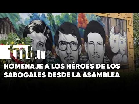 Homenaje a los héroes de Los Sabogales desde la Asamblea Nacional