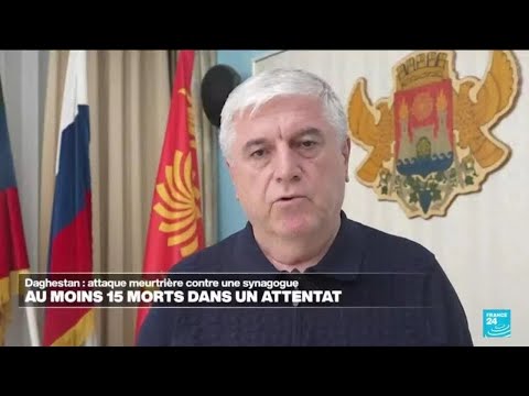 Après des attaques au Daguestan, les forces de l'ordre mobilisées • FRANCE 24