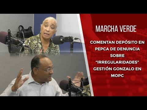 Representantes Marcha Verde comentan depósito denuncia de “Irregularidades” gestión Gonzalo MOPC