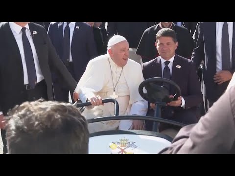 Catholics thrilled to see Pope in person as pontiff visits cathedral in Mongolia