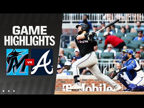 Marlins vs. Braves Game Highlights (8/3/24) | MLB Highlights