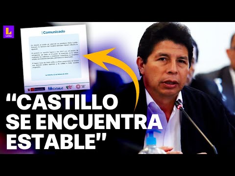 Pedro Castillo es hospitalizado en Ate: Médicos aseguran que expresidente se encuentra estable