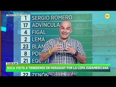 Boca visita a Trinidense en Paraguay por la copa Sudamericana ?HNT con Nacho Goano? 08-05-24
