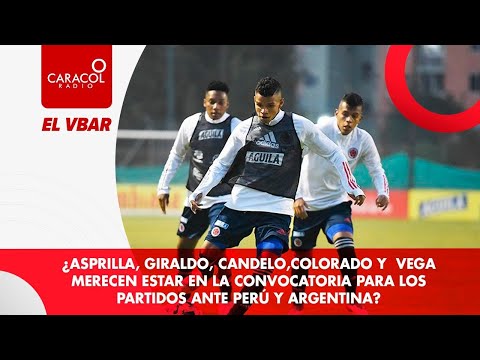 EL VBAR - ¿Merecen estar en la convocatoria para los partidos ante Perú y Argentina?