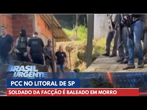 Criminoso do PCC é baleado ao atirar na polícia no litoral de SP | Brasil Urgente
