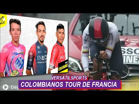 ASI LES FUE a LOS COLOMBIANOS ETAPA 1 TOUR de FRANCIA 2022 Nairo Quintana Dani Martinez Rigo