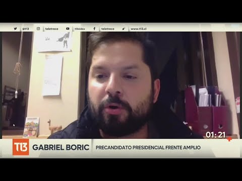 Gabriel Boric: El voto obligatorio es una medida necesaria, pero no suficiente