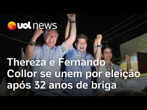 Fernando Collor e Thereza juntos: Após 32 anos de briga, família se une por eleição em AL | Madeiro