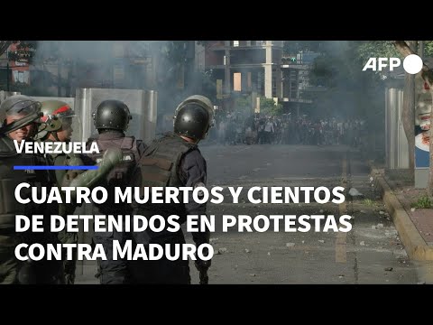 Cuatro muertos en protestas contra Maduro y nuevas marchas en Venezuela | AFP