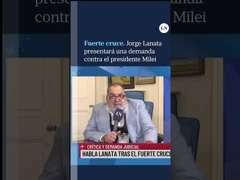 La palabra de Jorge Lanata tras su cruce con Milei: “El Presidente me acusó de un delito”