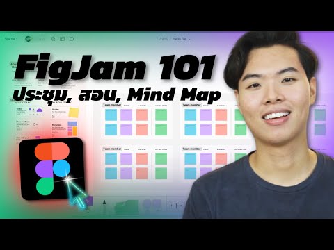 Paul Kimmy สอนใช้ไวท์บอร์ดออนไลน์,MindMapping,DiagramบนFigJamFigJam101