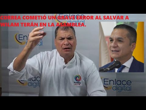 Correa cometió un Grave Error salvar a Terán la prensa acusará a la RC5 de ser parte de la justicia