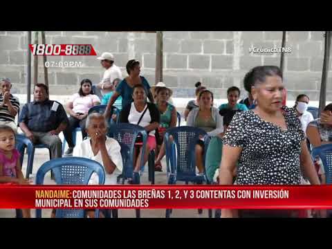 Comunidades de Nandaime satisfechas con inversión municipal – Nicaragua