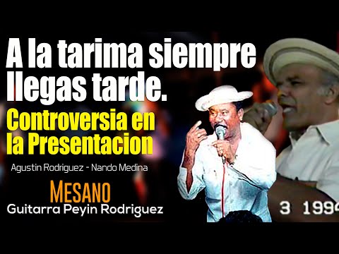 Agustin Rodriguez vs Nando Medina N°757 ( SIEMPRE LLEGAS TARDE )