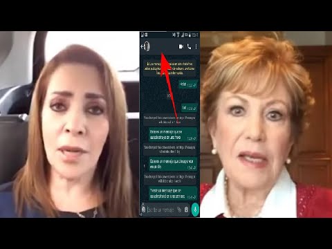 filtran CONVERSACION de MAXINE WOODSIDE y ANA MARIA ALVARADO