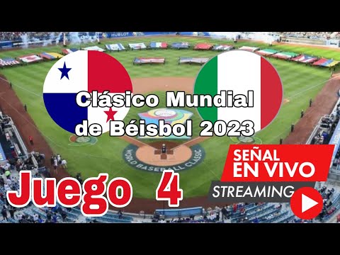 Panama vs Italia en vivo, juego 4 Clásico Mundial de Béisbol 2023