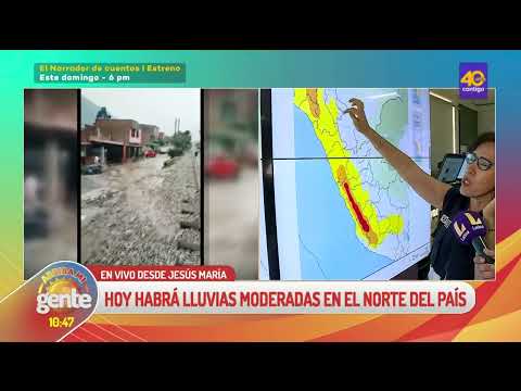 Arriba Mi Gente| SENAMHI nos informó sobre la intensidad de las lluvias en Lima y al norte del país