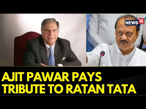 Ratan Tata News | Maharashtra Dy CM Ajit Pawar Pays Tribute To Ratan Tata At NCPA | News18